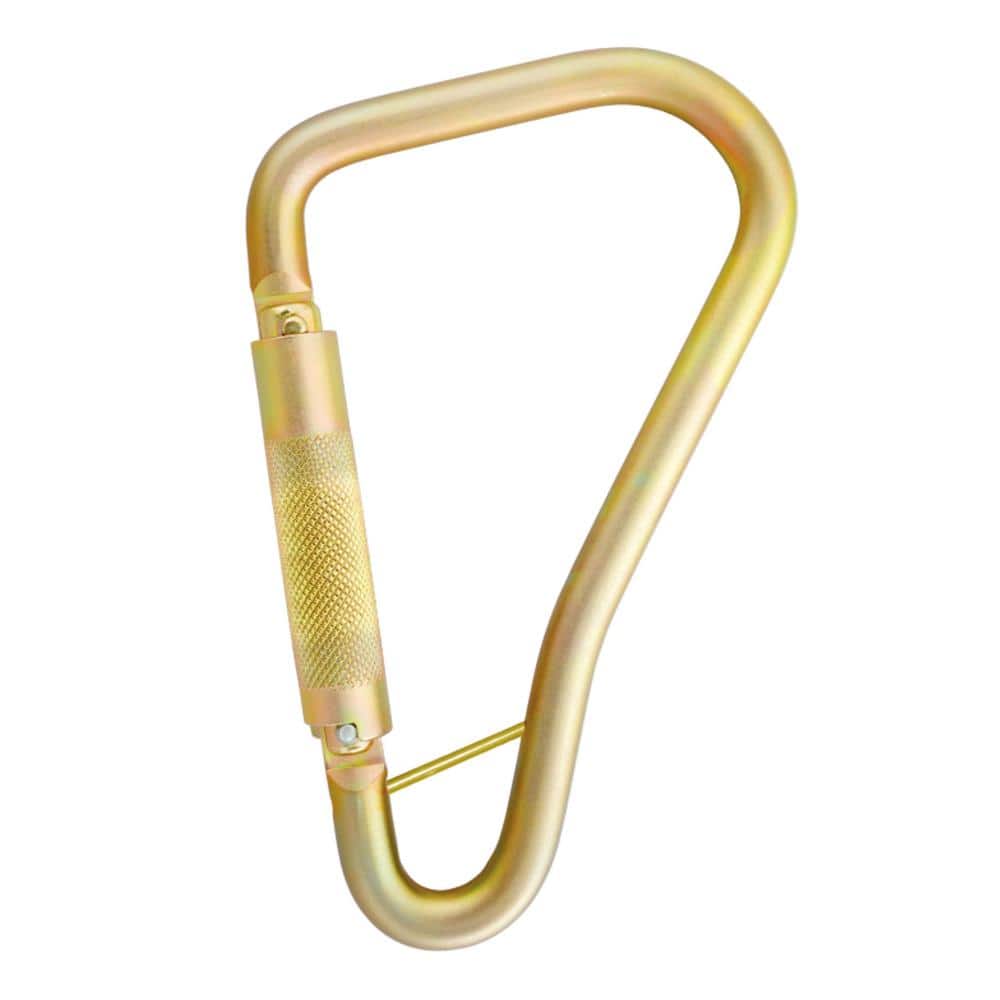 2 in. Carabiner – Large Self-Locking – Steel – 1/4 in. Turn – Gate Opening – ANSI - Hercitys