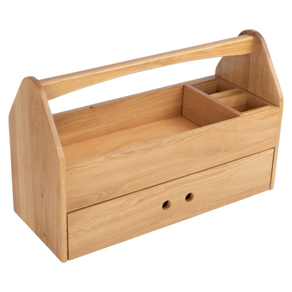 22-Inch Wood Tool Box Caddy - Hercitys