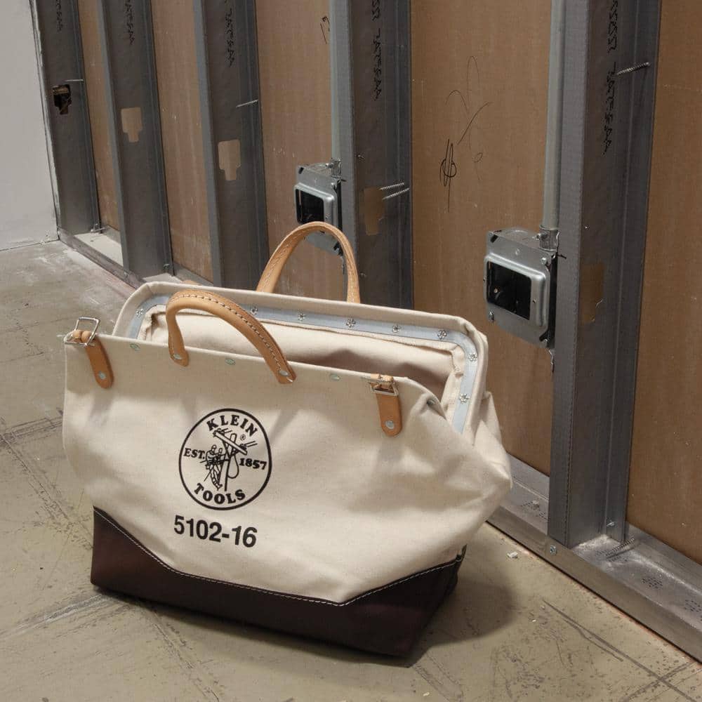 16 in. Canvas Tool Bag - Hercitys