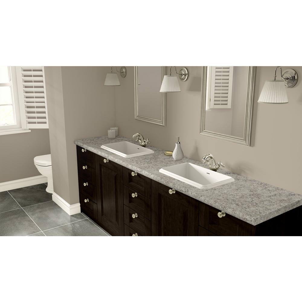 5 ft. x 10 ft. Laminate Sheet in White Juparana with Standard Fine Velvet Texture Finish - Hercitys