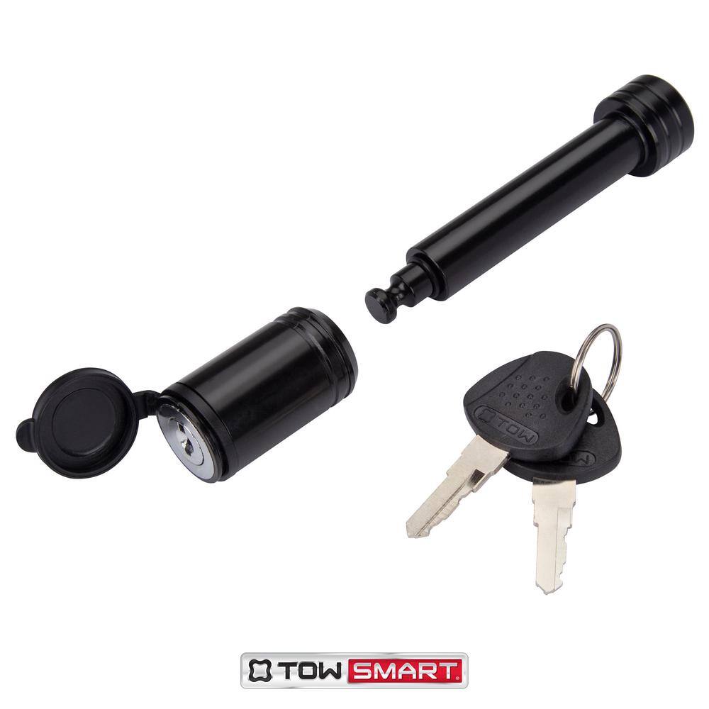 5/8 in. Barrel Style Receiver Lock – Black - Hercitys