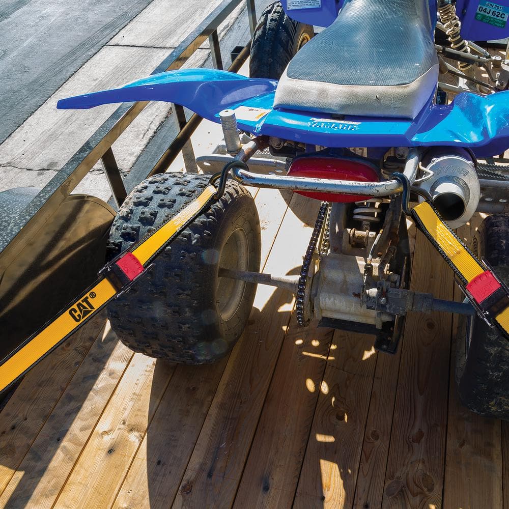 10 ft. x 1 in. Cambuckle Tie-Down Straps 400 lbs. (2-Pack) - Hercitys