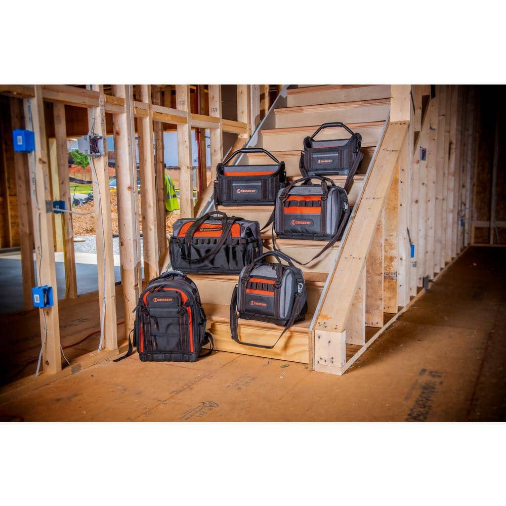 17 in. Tradesman Zipper Top Tool Bag - Hercitys