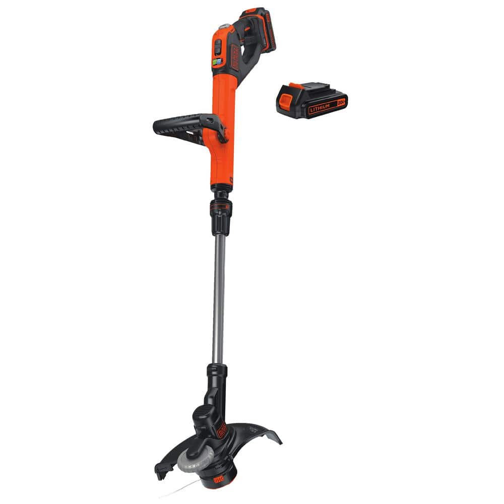 20V MAX Cordless Battery Powered String Trimmer Kit with (2) 1.5Ah Batteries & Charger - Hercitys