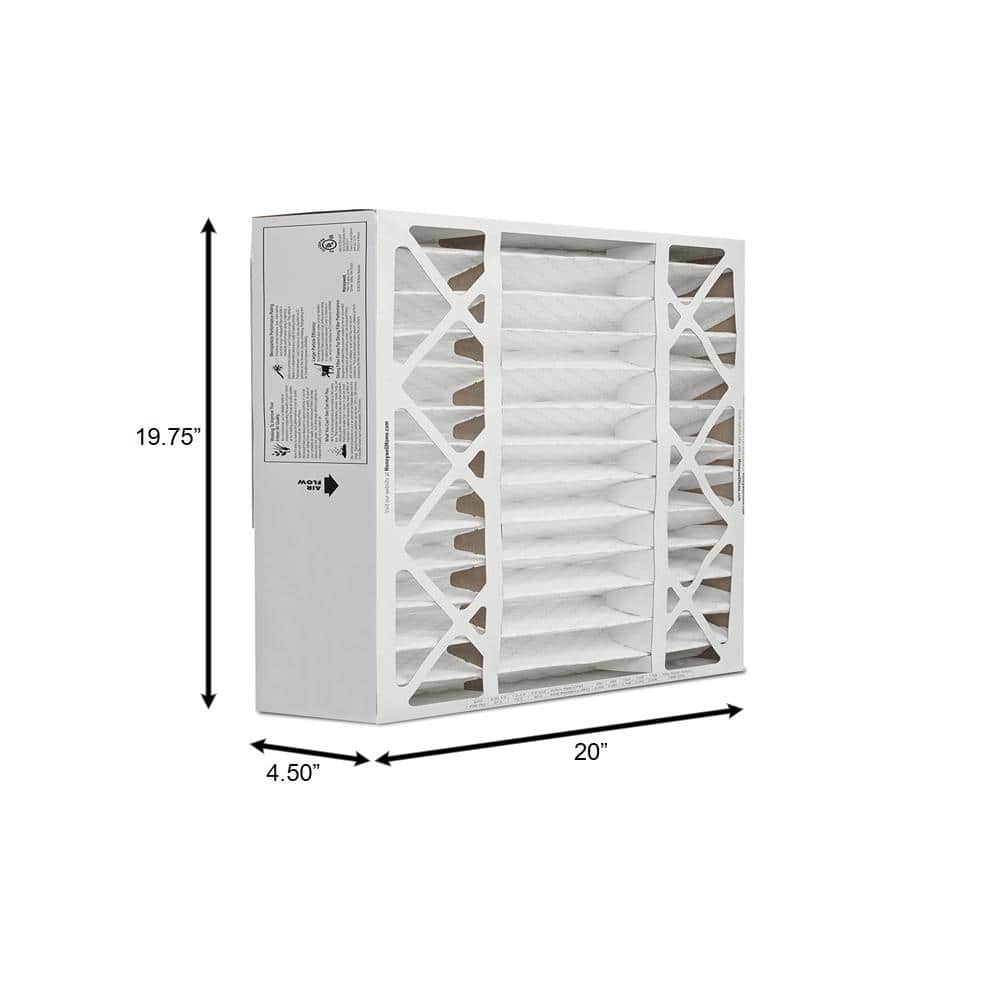 20 x 20 x 4 Pleated Air Filter FPR 10, MERV 12 - Hercitys