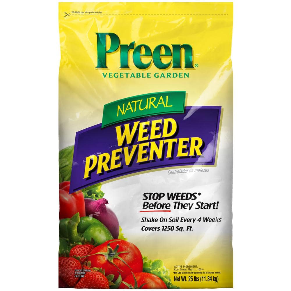 25 lbs. Natural Vegetable Garden Weed Preventer - Hercitys