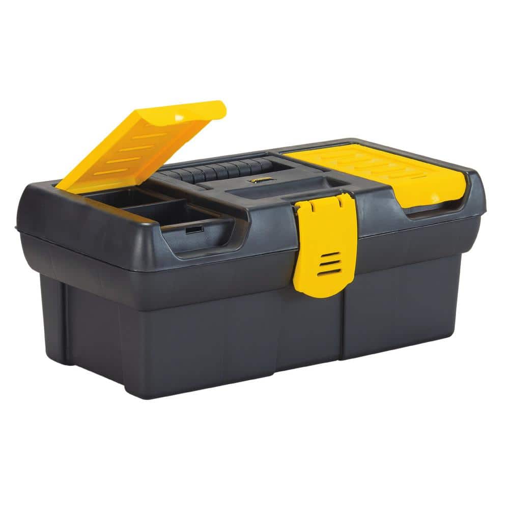 12-1/2 in. Tool Box with Lid Organizers - Hercitys