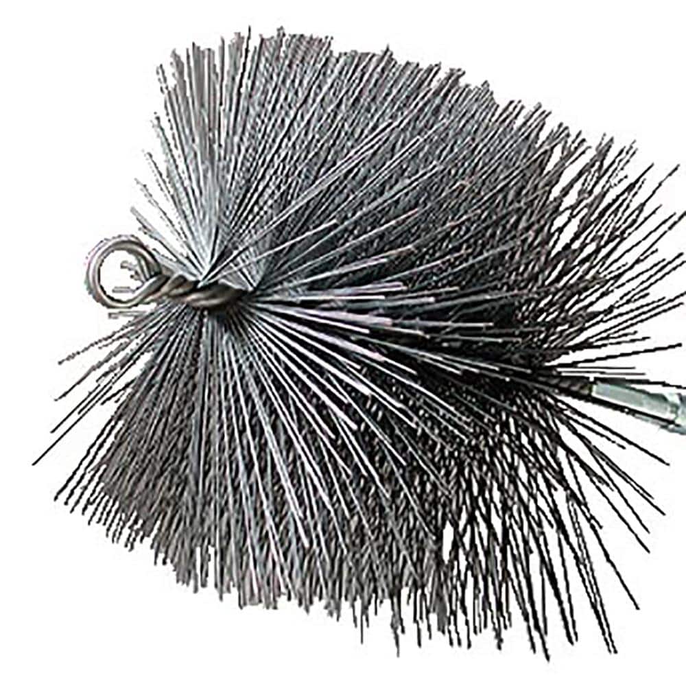 12 in. Square Wire Chimney Brush, 1/4 in. NPT - Hercitys