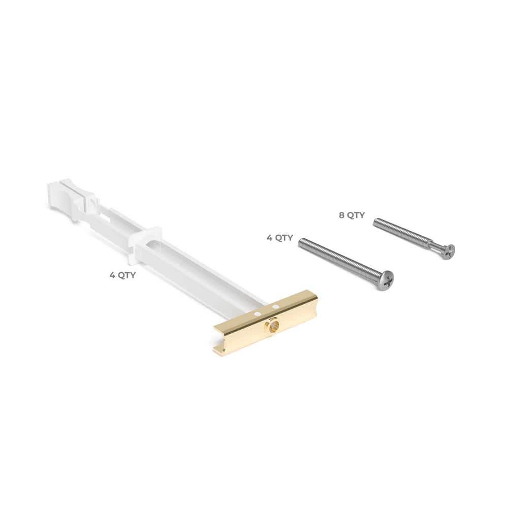 48 in. Rail Hardware Pack - Hercitys