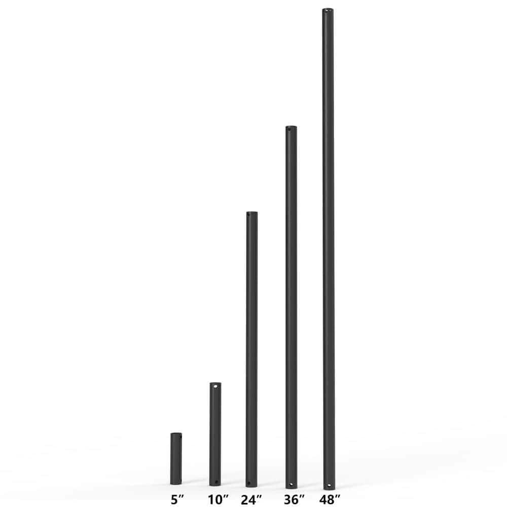 48 in. Gold Ceiling Fan Extension Downrod - Hercitys