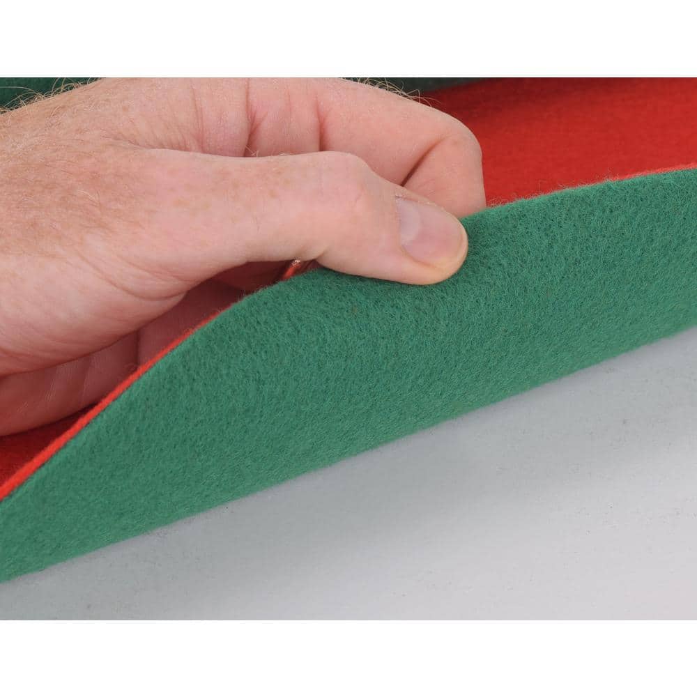 30 in. Reversible Red/Green Floor Protector - Hercitys