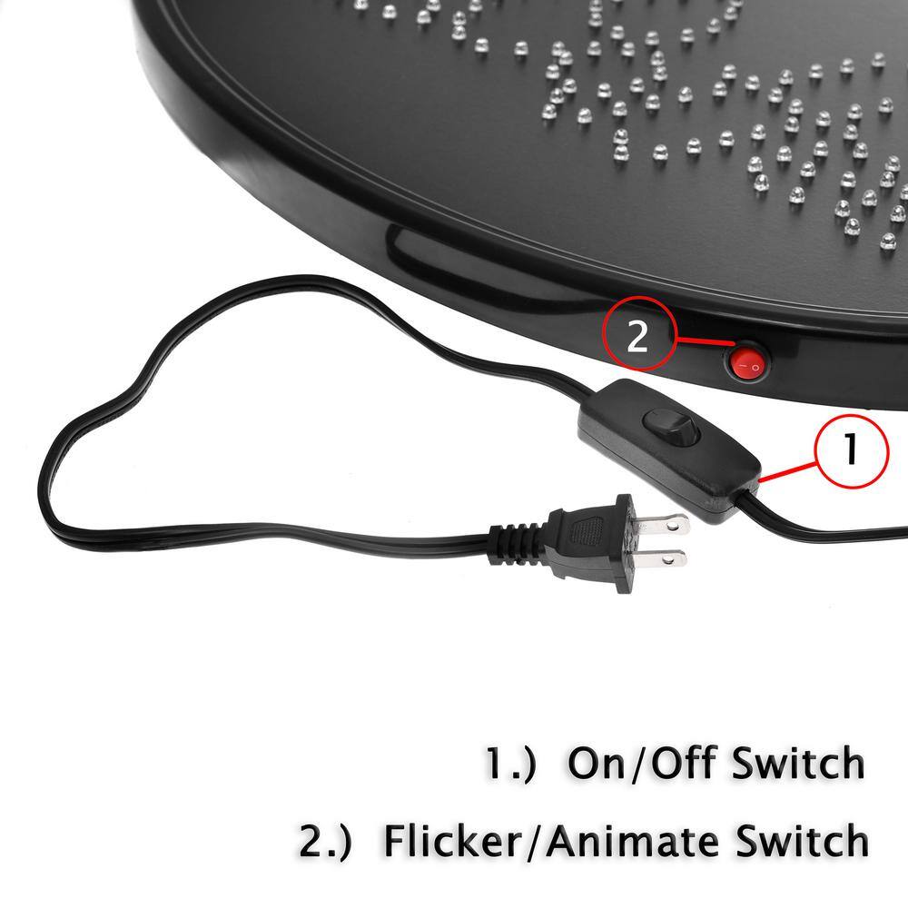 23 in. x 14 in. LED Oval Coffee Sign - Hercitys