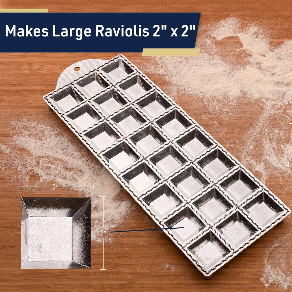 2 in. Square Ravioli Mold Cutter - Hercitys