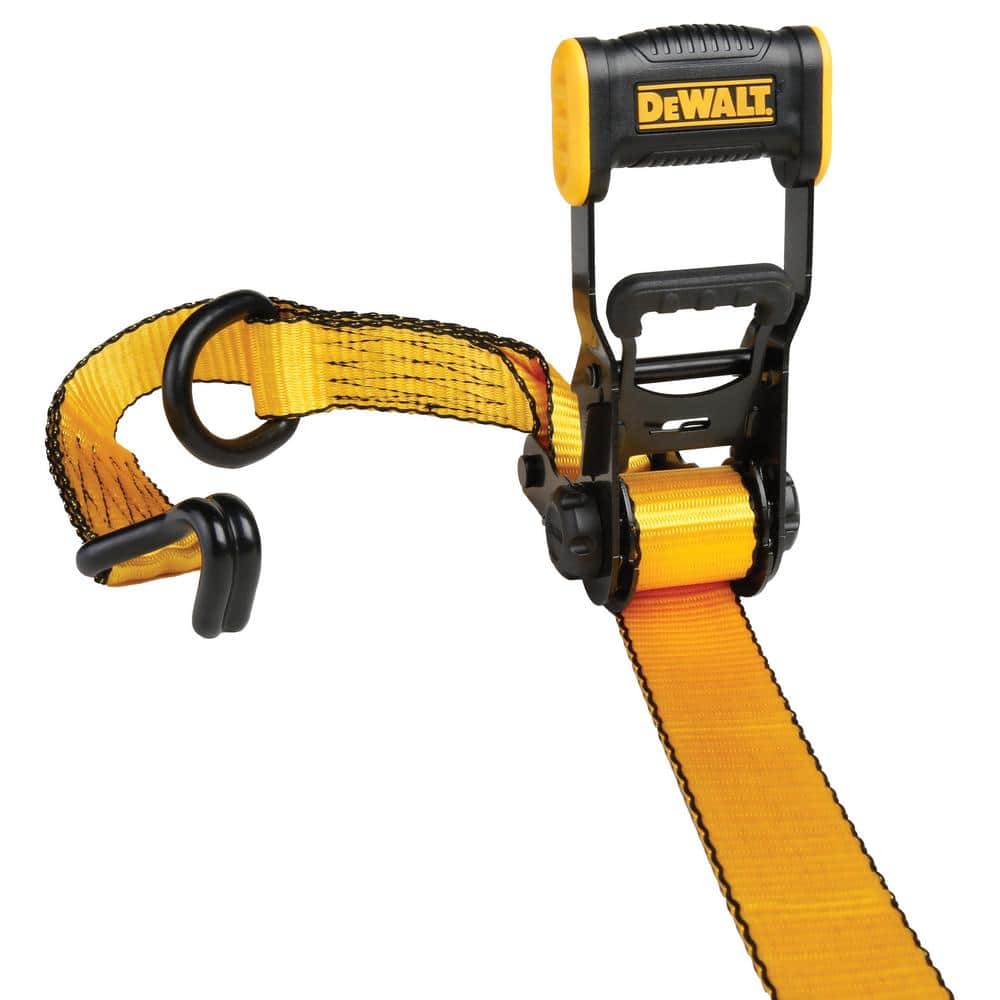 1.5 in. x 16 ft. Ratchet Tie-Down Straps 5000 lbs. Break Strenght (2-Pack) - Hercitys