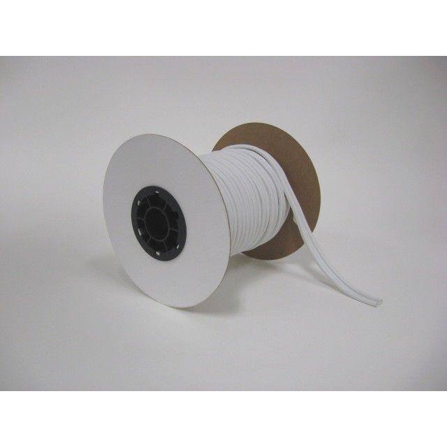0.375 in. x 200 ft. White Premium Rubber Window Weatherstripping Adhesive Roll - Hercitys