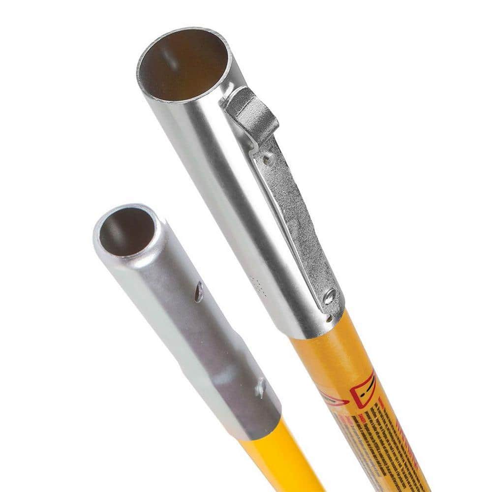 15 in. Steel Blade 18 ft. Pole Fiberglass Pole Saw Set - Hercitys