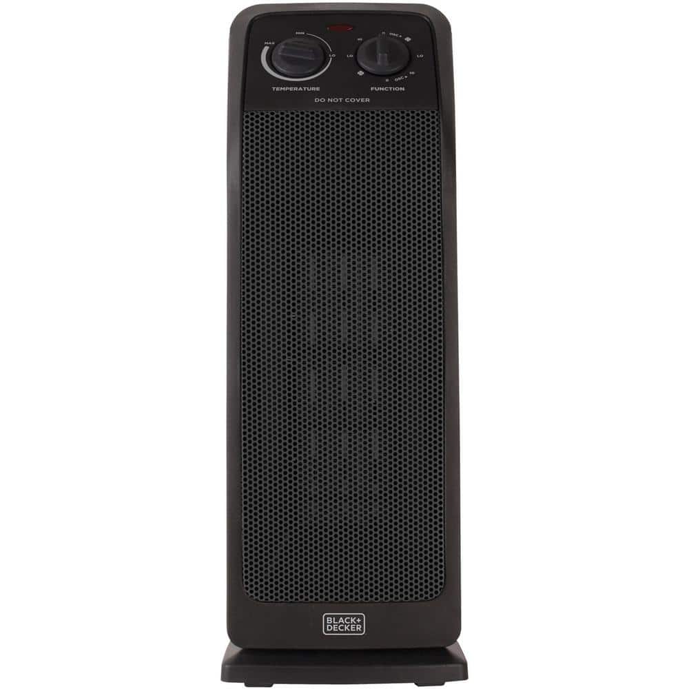 1,500-Watt Electric Ceramic Tower Space Heater - Hercitys