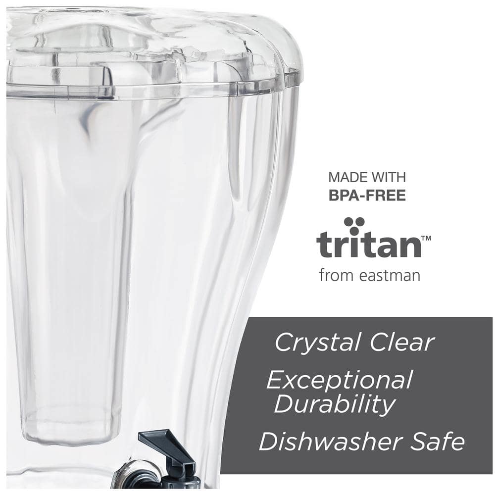 3.5-Gallon Tritan Beverage Dispenser - Hercitys