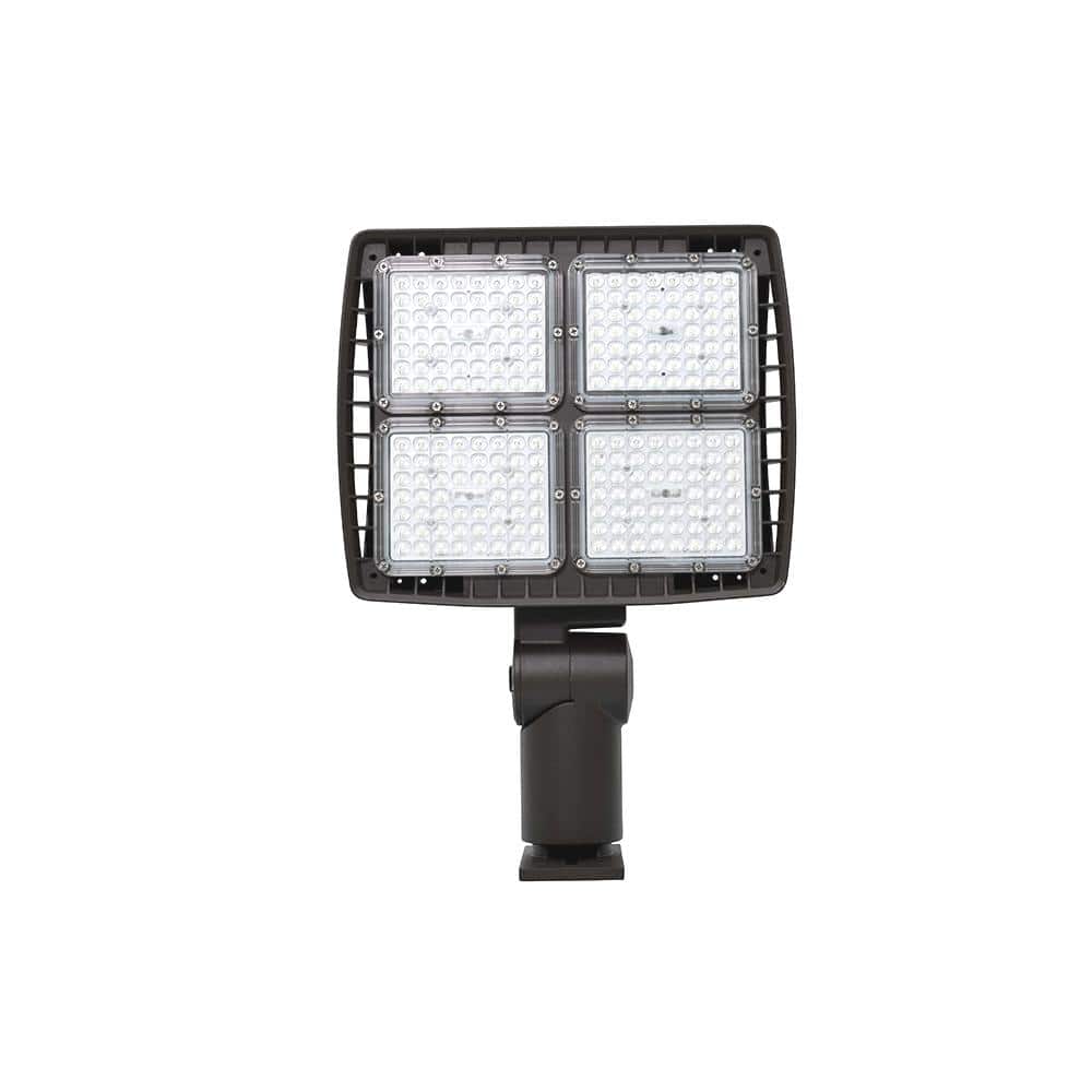 1300W Equivalent Integrated LED Commercial Bronze Dusk to Dawn Area Light, 21,000 Lumens, 4000K - Hercitys