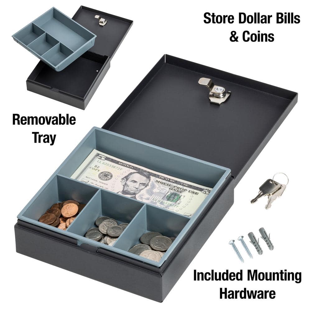 0.04 cu. ft. Money Safe Cash Box - Hercitys