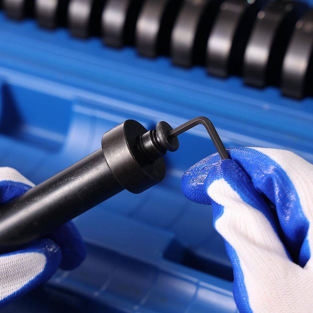 52PCS Custom Bushing Bearing and Seal Driver Set, Transmission Wheel Axle Bearing Race, Seal Driver Installer Remover - Hercitys