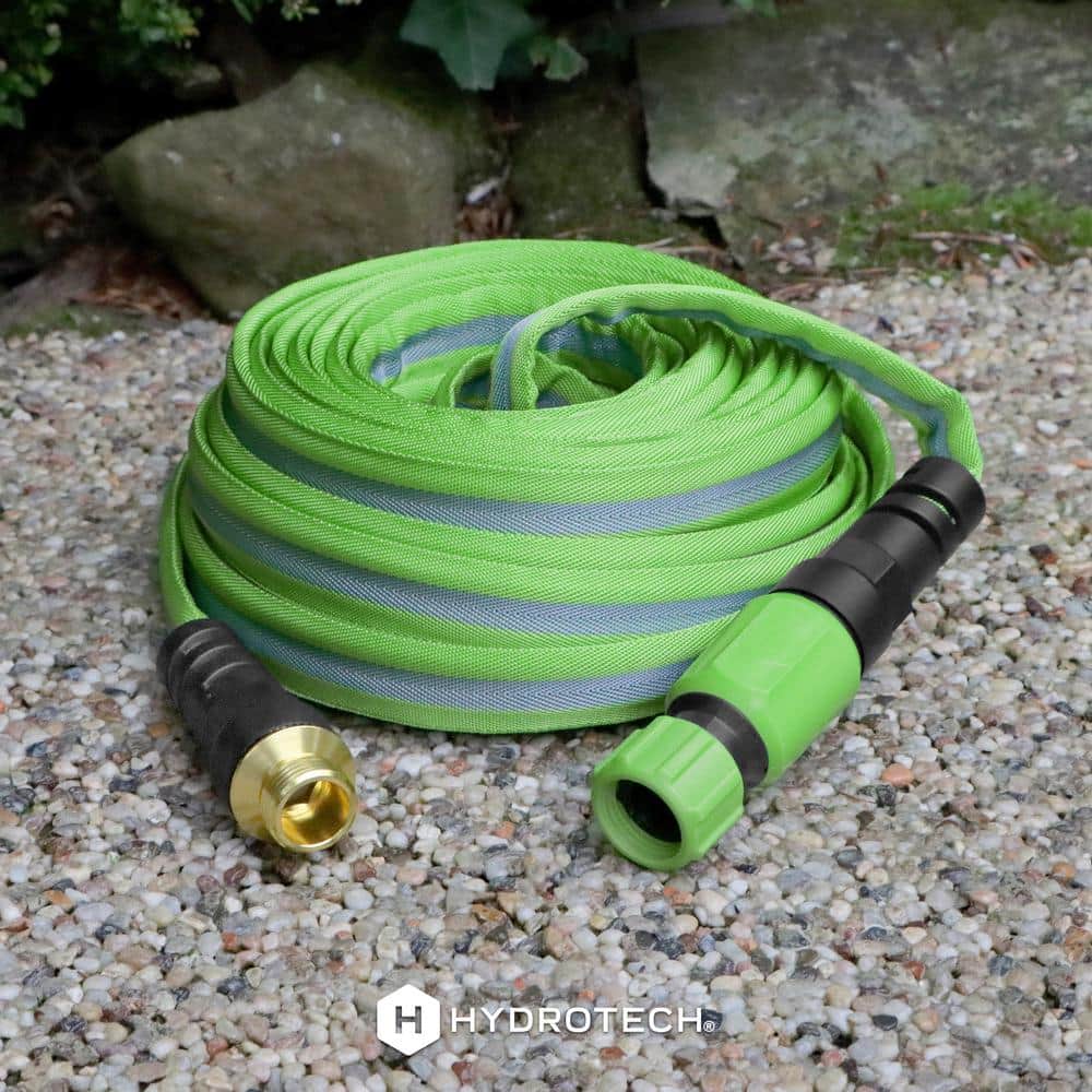 5/8 in. Dia x 50 ft. Flexible FlatJacket Garden Water Hose - Hercitys