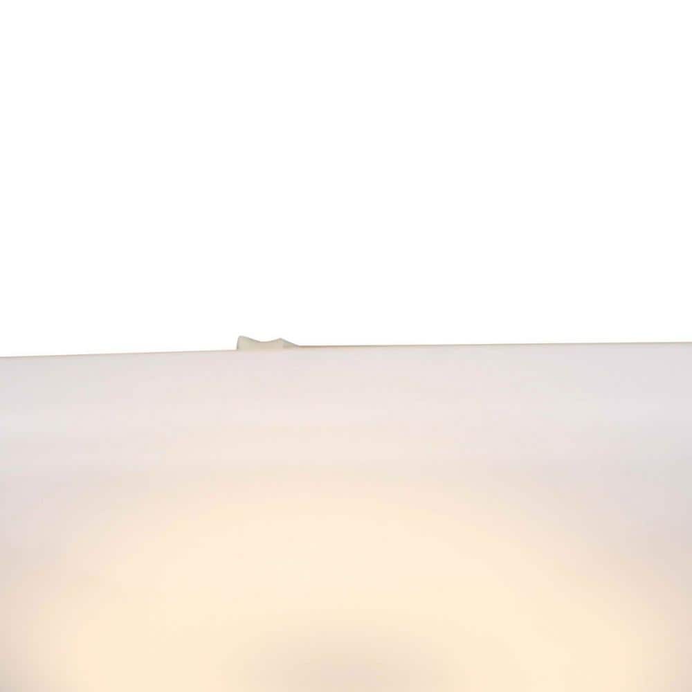 14 in. 1-Light White LED Flush Mount - Hercitys