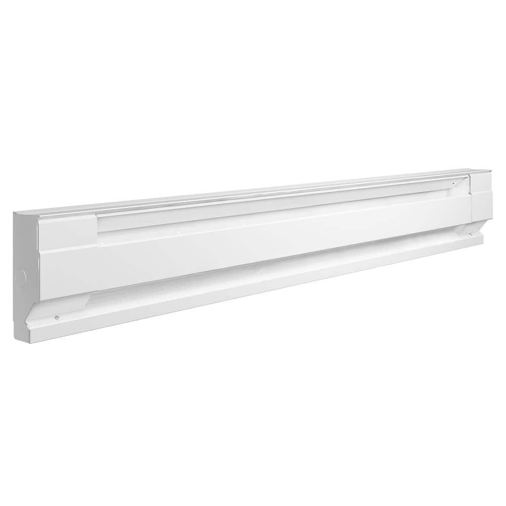 48 in. 208-volt 1,000-watt Electric Baseboard Heater in White - Hercitys