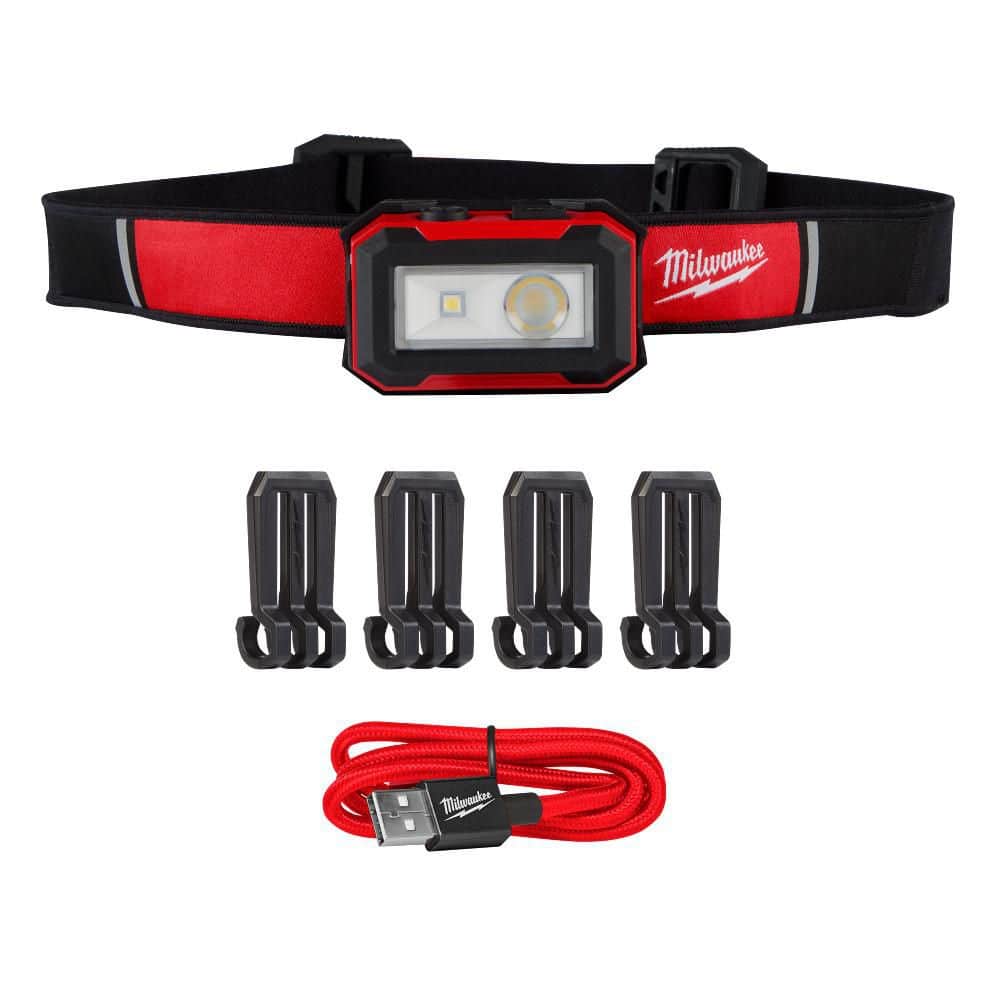 450 Lumens Internal Rechargeable Magnetic Headlamp and Task Light - Hercitys