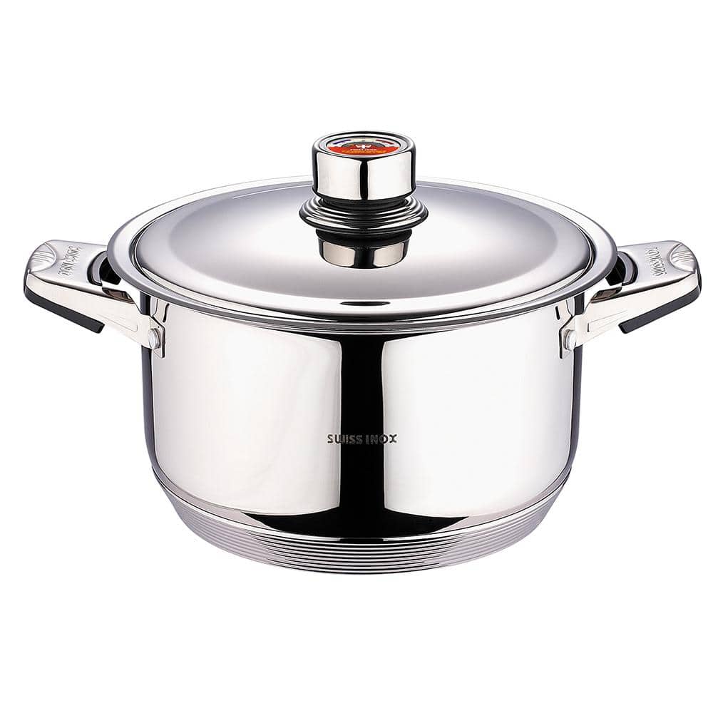 18-Piece Stainless Steel Cookware Set, Induction Compatible - Hercitys