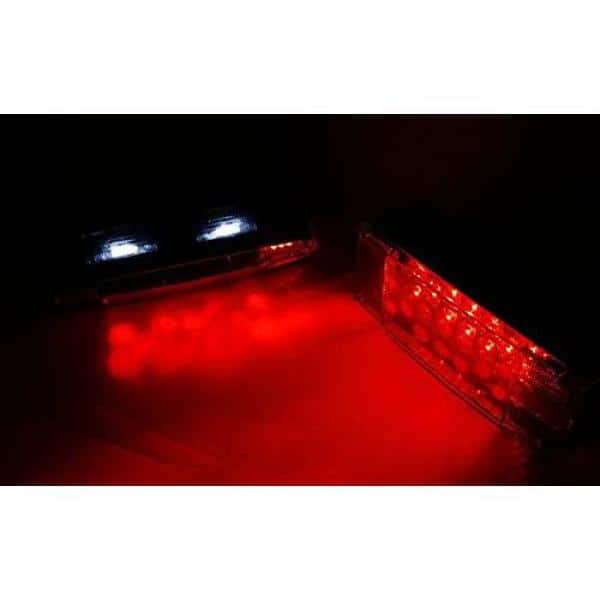 12-Volt LED Low Profile Submersible Rectangular Trailer Light Kit - Hercitys