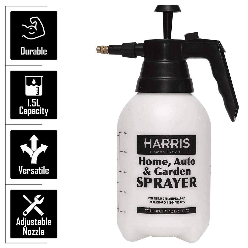 1 Gal. Ready-to-Use 1 Gal. Bed Bug Killer (2-Pack), 256 oz. Pro Spray Bottle and 55 oz. Mini Pump Sprayer - Hercitys