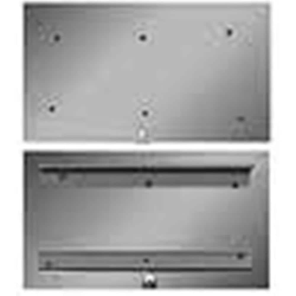 4 in. x 9 in. Stainless Steel Ash Dump Door - Hercitys