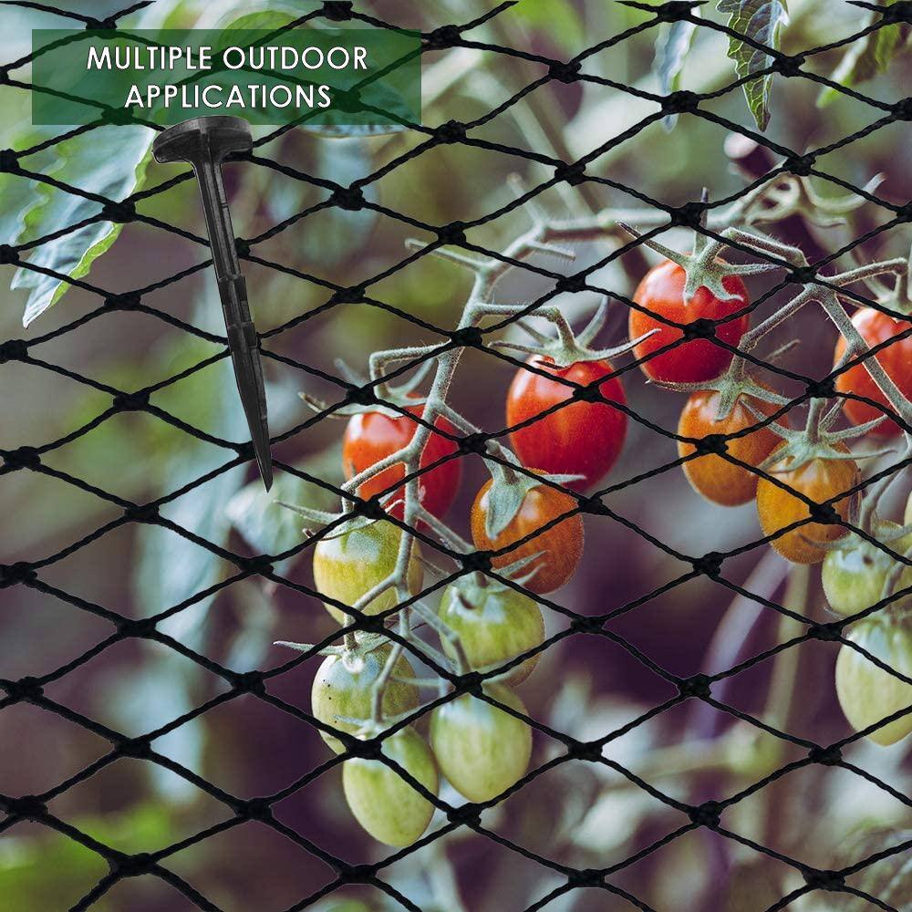 5 in. Heavy-Duty Circle Top Landscape Stakes (100-Pack) - Hercitys