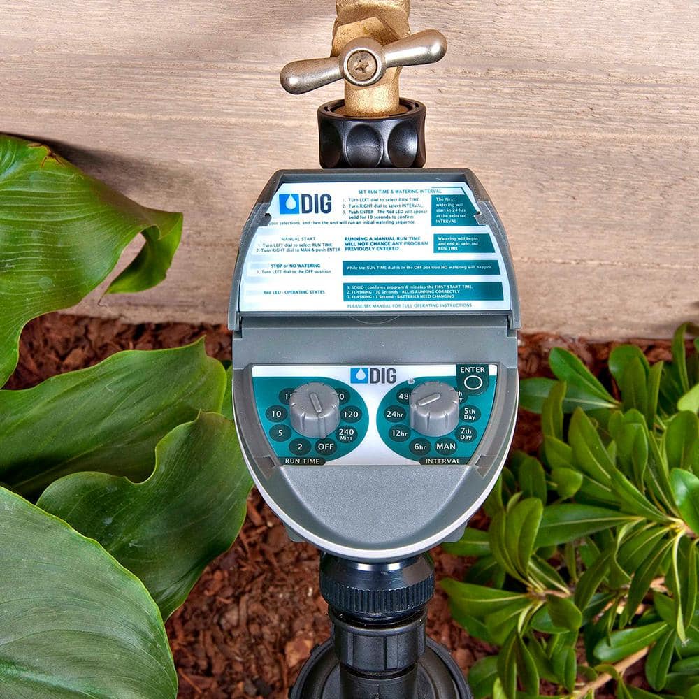 2-Dial Programmable Hose End Faucet Timer - Hercitys