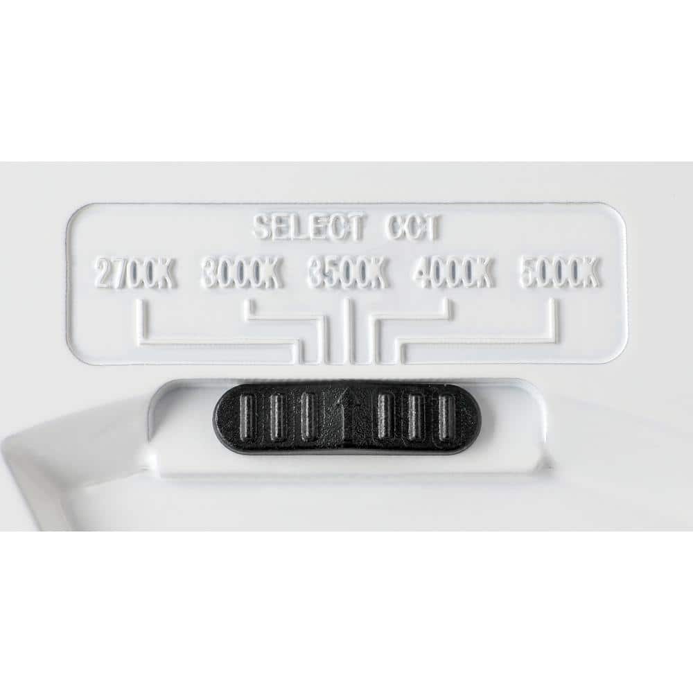 15 in. Brushed Nickel New Ultra-Low Profile Integrated LED Flush Mount 5CCT (2-Pack) - Hercitys