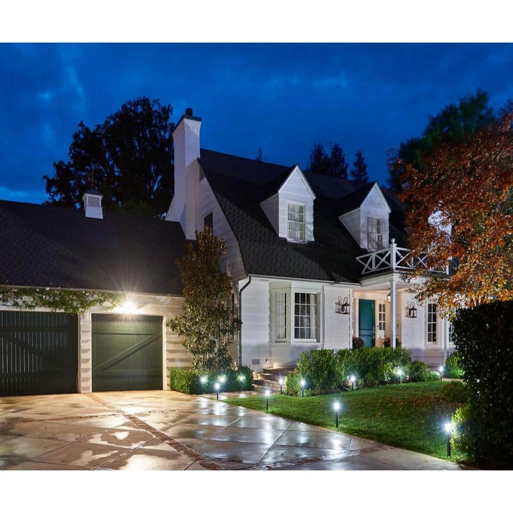 4000/6000/8000 Lumen Select Integrated LED Selectable 5CCT Bronze Dusk to Dawn  Commercial Ground/Wall Flood Light - Hercitys