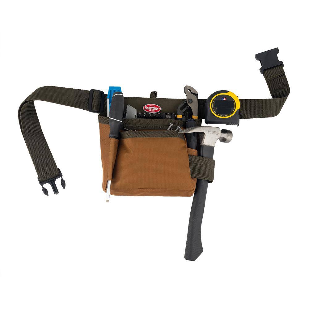 10 in. 5-Pocket Handyman’s Holster Tool Belt Pouch - Hercitys