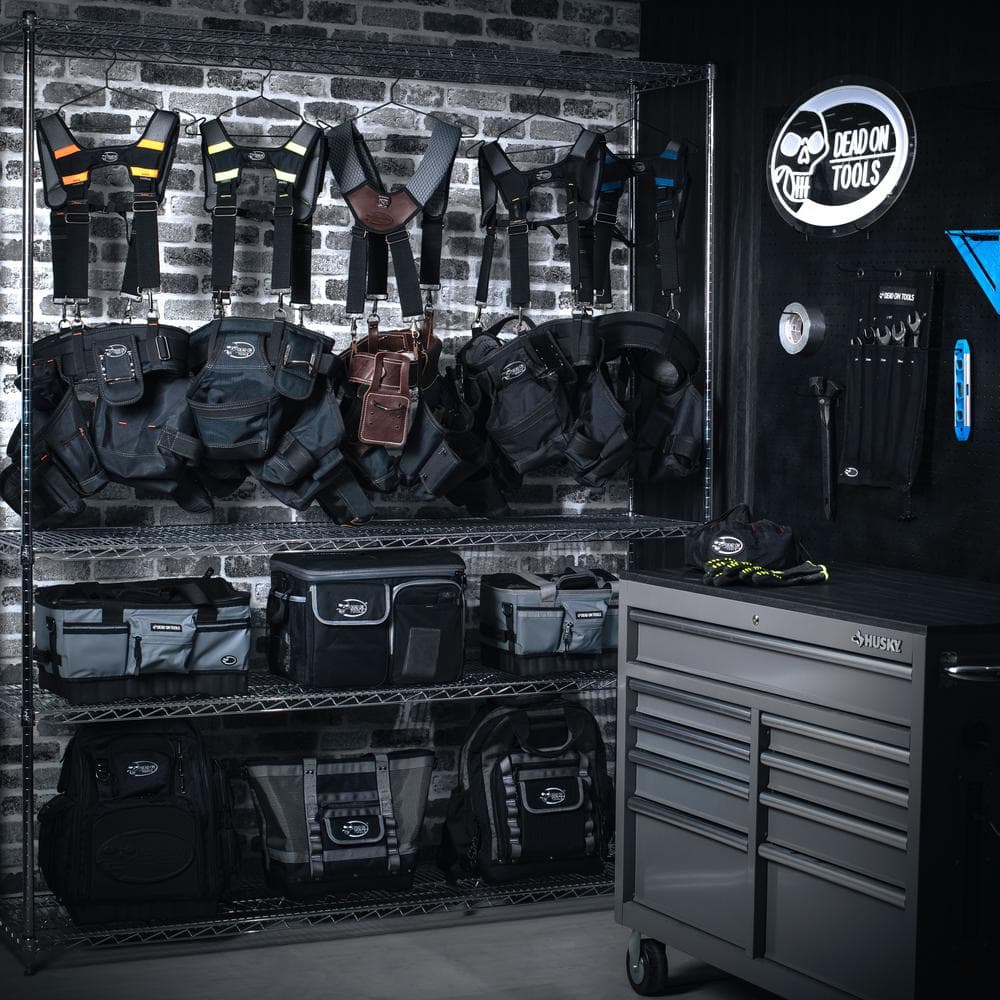 18 in. FlatTop Weather Resistant Tool Bag - Hercitys