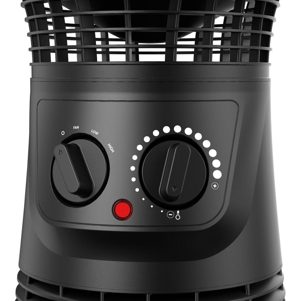 360 Surround Ceramic Heater with 2 Heat Settings - Hercitys
