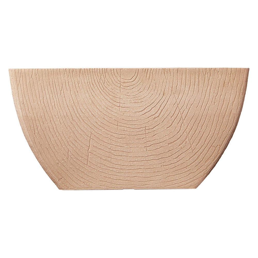 16 in. x 10 in. x 8.25 in. Beige Composite Window Box - Hercitys