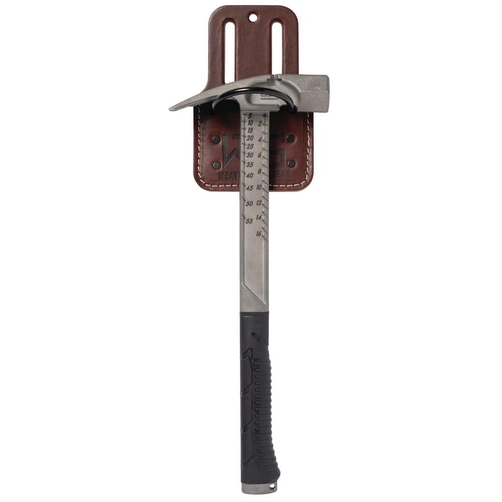 2-1/2 in. Tool Belt Hammer Holder Leather Brown - Hercitys