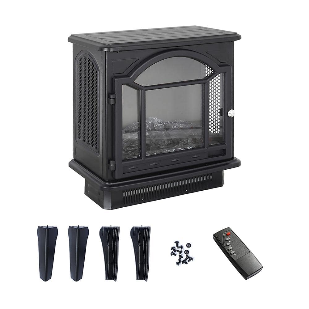 400 sq. ft. 18 in. Electric Stove with Remote - Hercitys