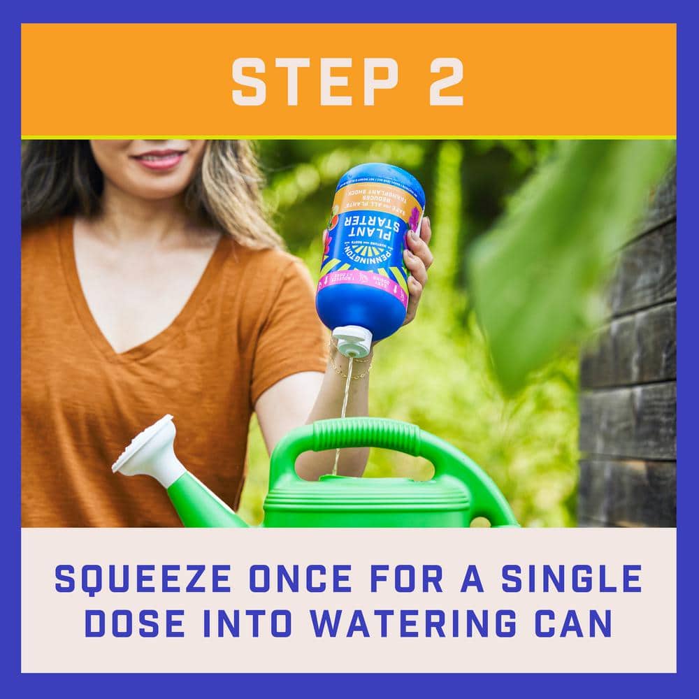 32 oz. Liquid Plant Starter with Easy Dose (2-Pack) - Hercitys