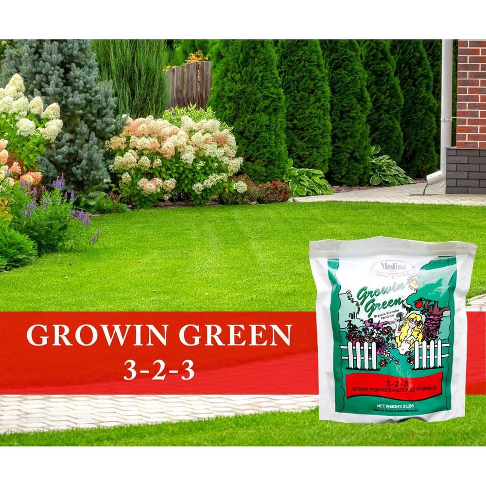 40 lbs. Growin Green Organic Fertilizer - Hercitys