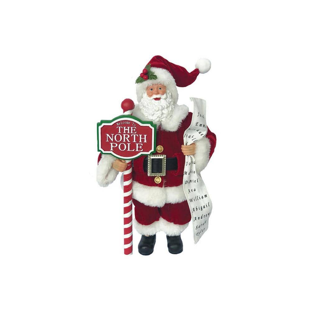 12 in. North Pole Claus - Hercitys