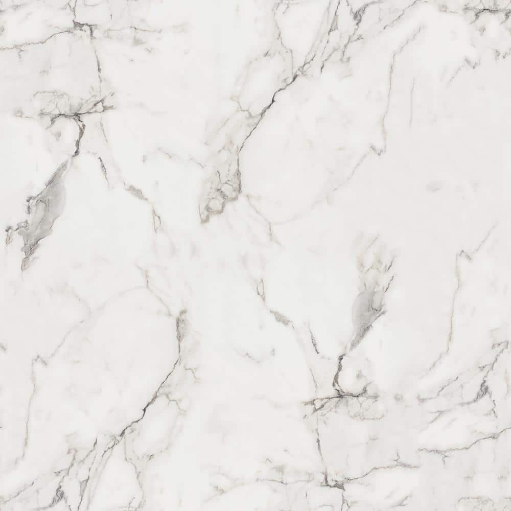 5 ft. x 12 ft. Laminate Sheet in 180fx Calacatta Marble with SatinTouch Finish - Hercitys