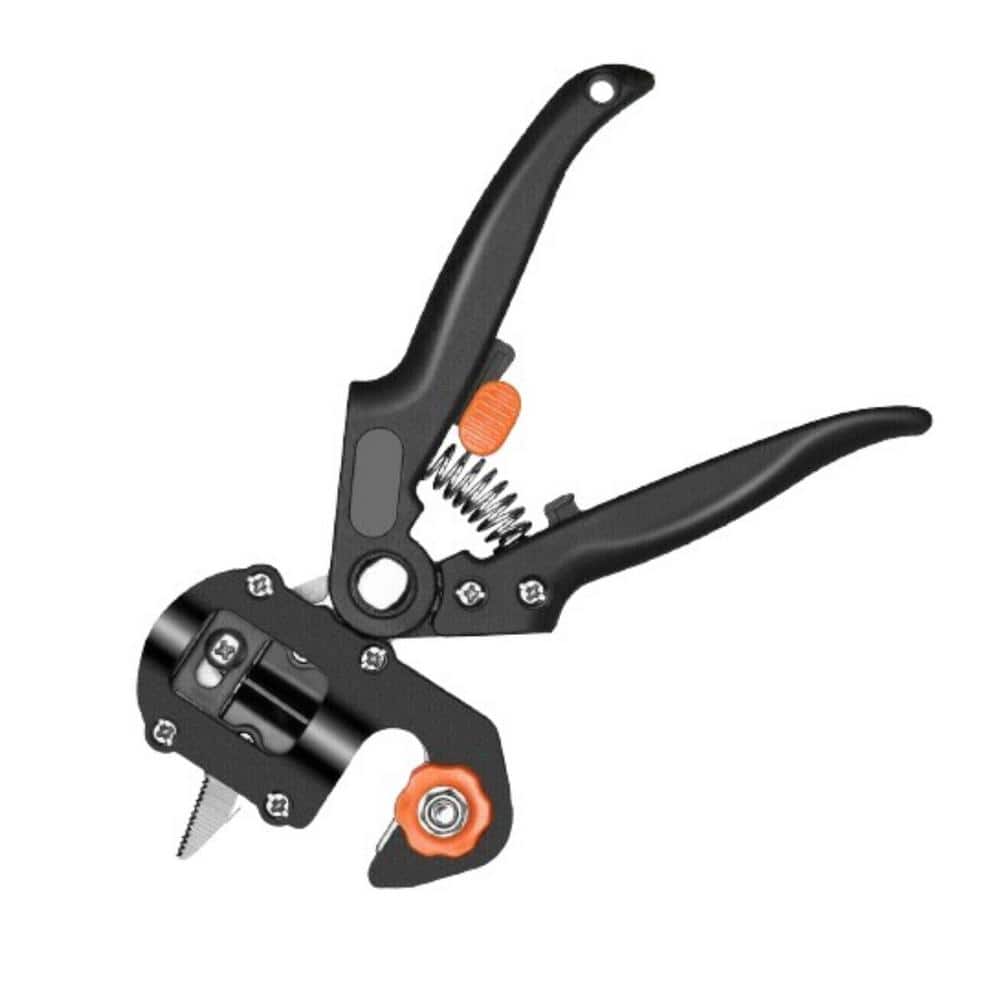 1.57 in. Carbon Steel Blade Tree Pruner Pruning Shears Garden Grafting Knife Tool Set Kit Fruit Tree Scissor Cutter - Hercitys