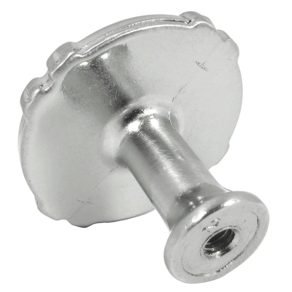 1-3/8 in. Satin Nickel Weave Cabinet Knob (10-Pack) - Hercitys