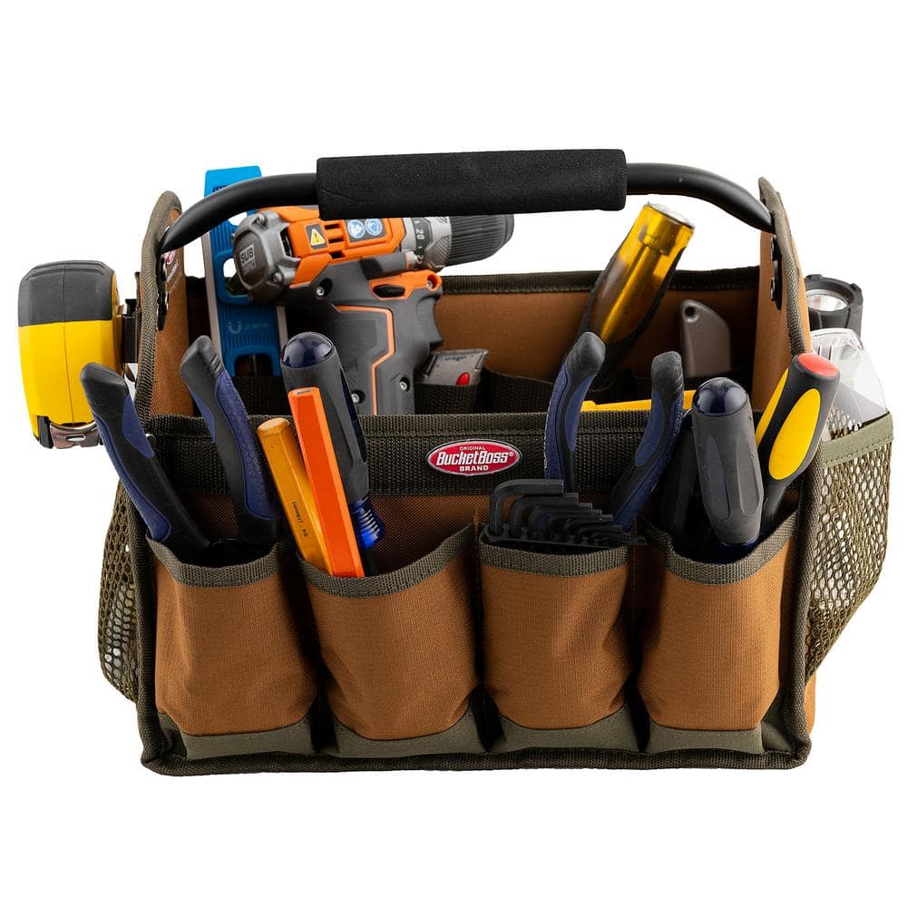 12 in. Open Top Tool Tote Bag - Hercitys